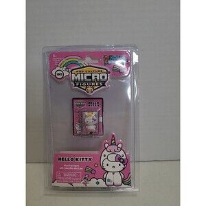 World's Smallest Pop Culture Micro Figures Unicorn Hello Kitty Figure   **New**